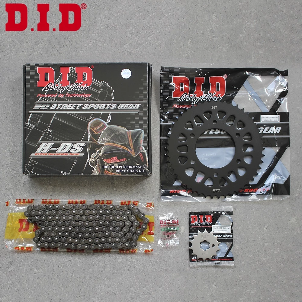 Sên nhông dĩa DID Exciter 155 ('22) 428HDN-126L, 14T-46T BLACK EDP - Ảnh 2