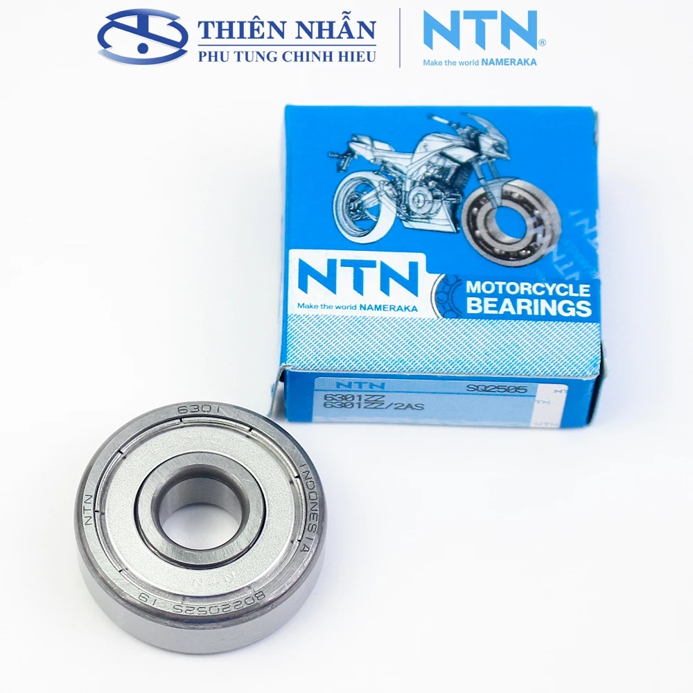 (Vòng Bi) Bạc Đạn NTN 6301ZZ/2AS - Ảnh 4