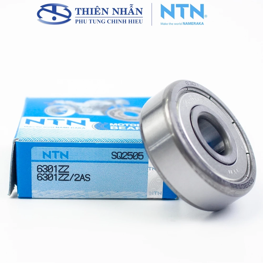(Vòng Bi) Bạc Đạn NTN 6301ZZ/2AS - Ảnh 2
