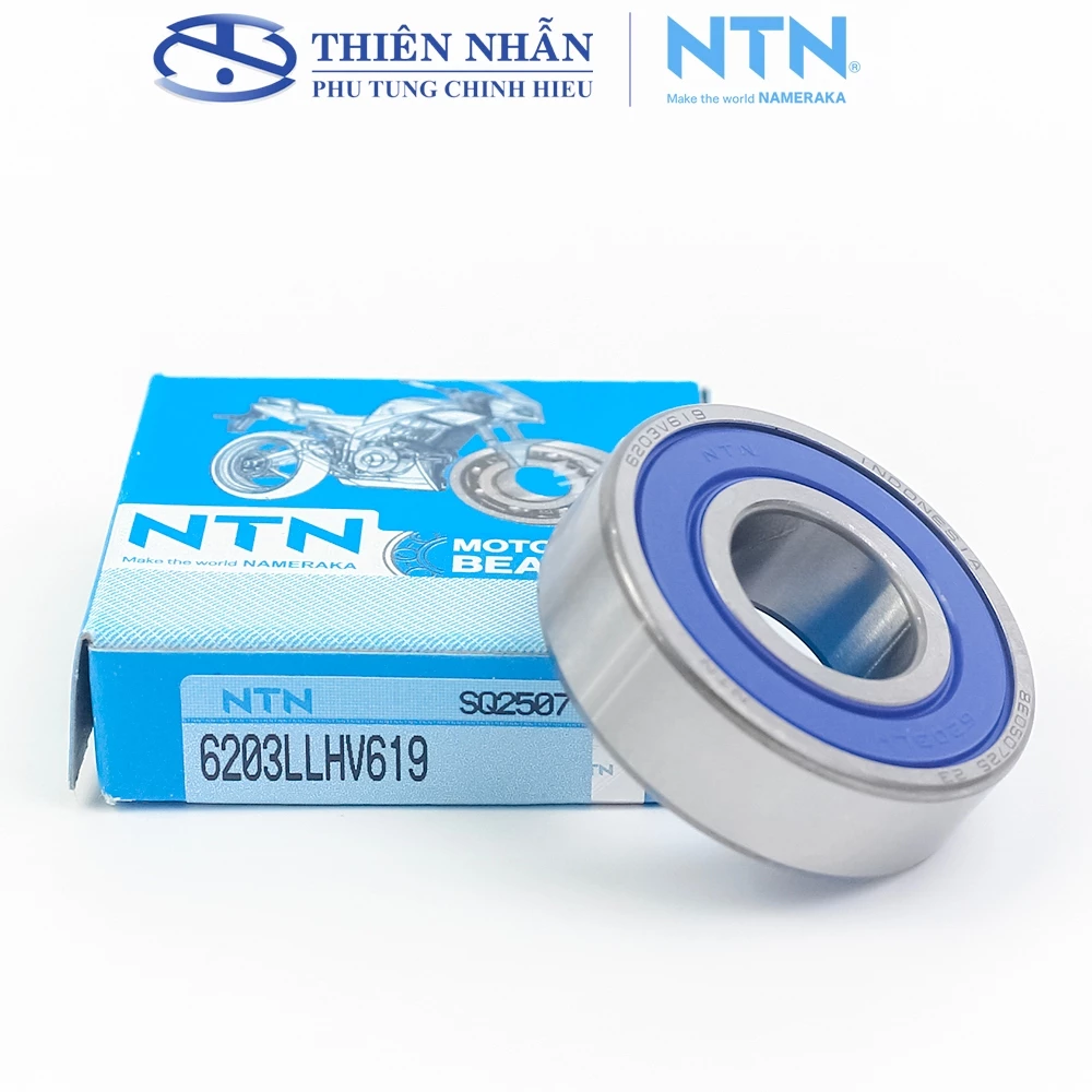 (Vòng Bi) Bạc Đạn Máy NTN 6203LLU (6203LLHV619) - Ảnh 2