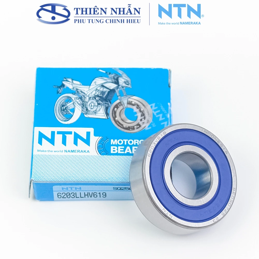 (Vòng Bi) Bạc Đạn Máy NTN 6203LLU (6203LLHV619) - Ảnh 3